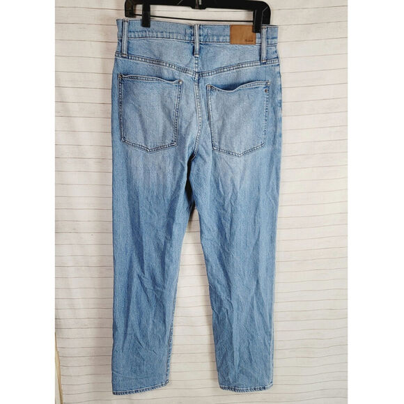 MADEWELL THE PERFECT VINTAGE STRAIGHT JEAN, SZ 30 - Picture 7 of 14